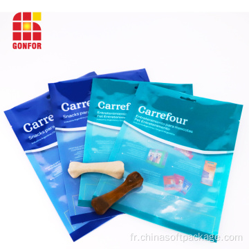 Sac traiteur pour chien Carrefour avec fenêtre transparente